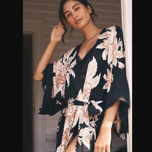 Anthropologie Long-Sleeve Duster Kimono